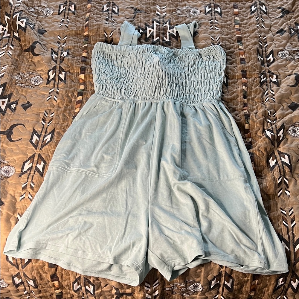 Zenana Outfitters Light Blue Jumpsuit